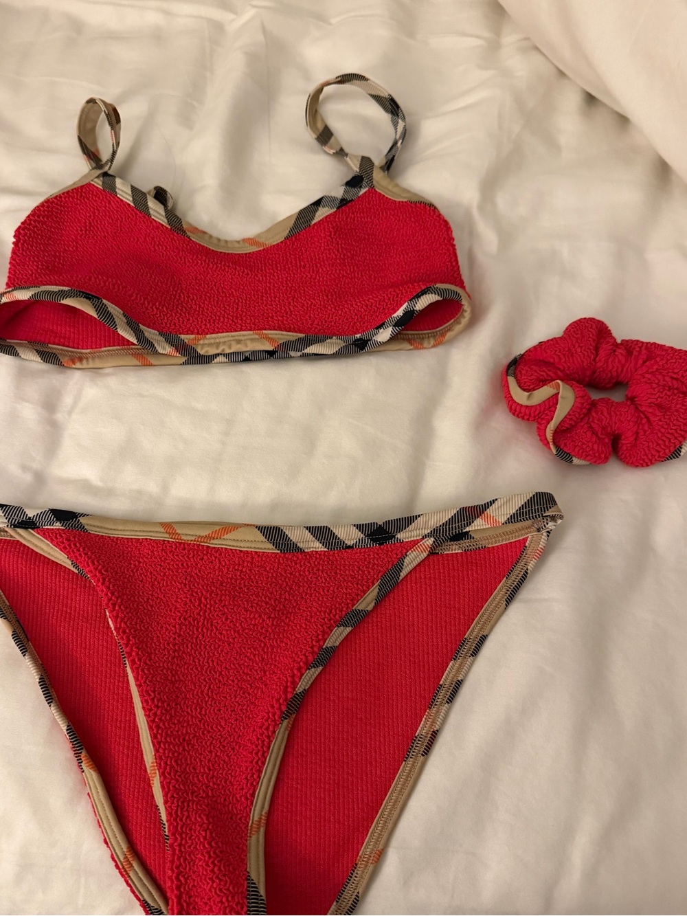 Hunza G x Burberry bikini